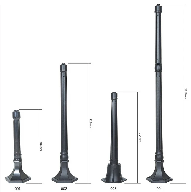 3m garden lighting pole light,garden led pole light,led garden pole light manufactory in china