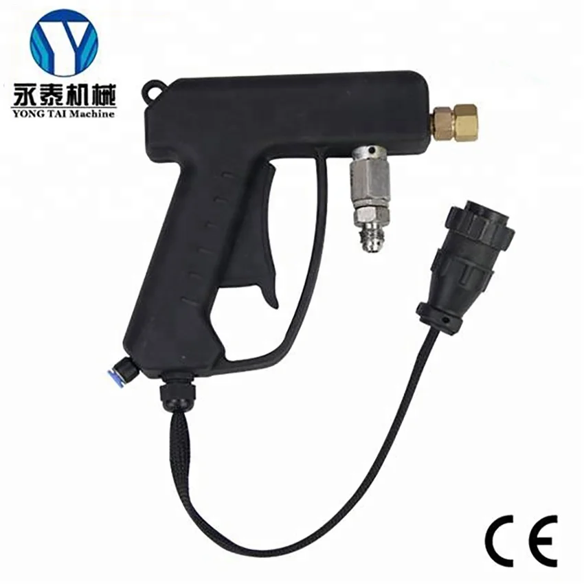 Автоматический водяной склеивающий спиральный распылитель термоклеевой пистолет