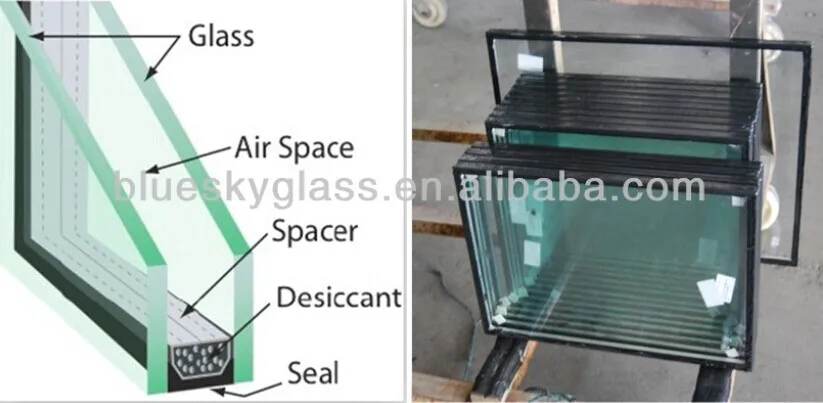 triplex glazed walk on glass roof with CE