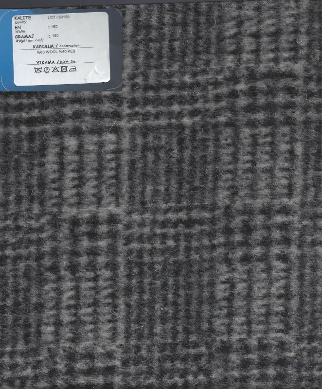 Wool blends outwear fabrics