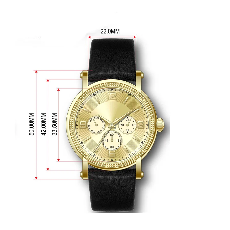 High quality luxury fashion Japanese sports watch