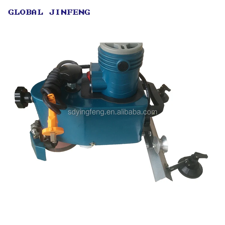 JF Small Portable hand glass Flat and Round and OG and Bevel edge grinding and polishing machine