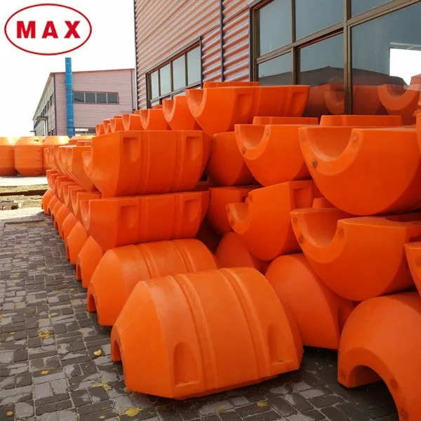 Polyurethane foal filled floater, plastic used pontoon floats for boats