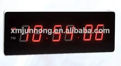 светодиодные часы с дуги рамки/час/мин/п. дисплей