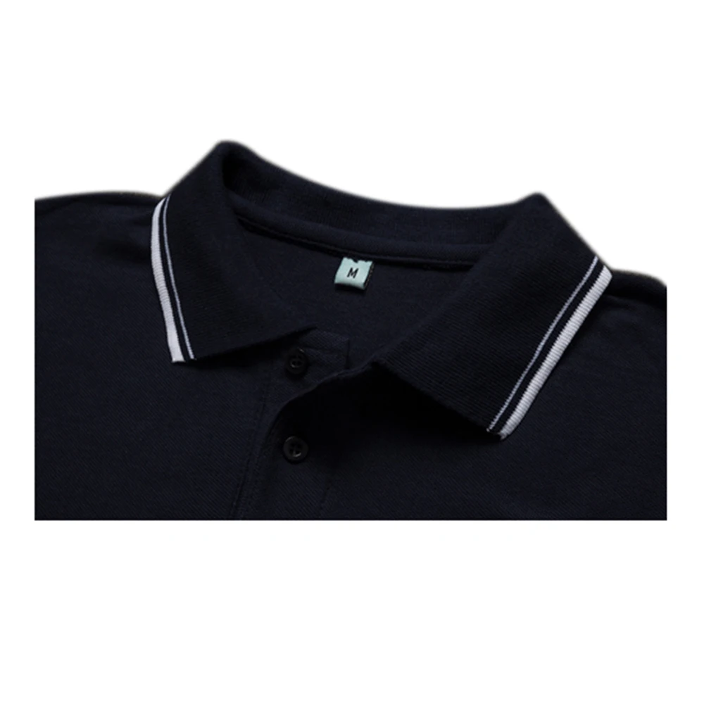 Лидер продаж, моющаяся футболка-поло с вышивкой и принтом