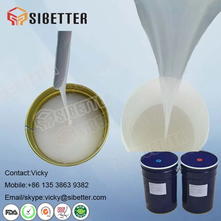 RTV2 Liquid Silicone Rubber of Shore A Hardness 50