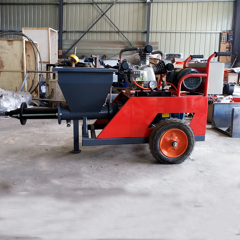 Automatic Wall Concrete Putty and Durable Stucco Plastering Spray Machine