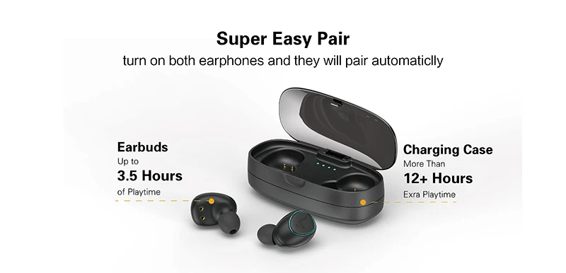 
small cordless TWS fully wireless stereo Bluetooth headset, earbud 