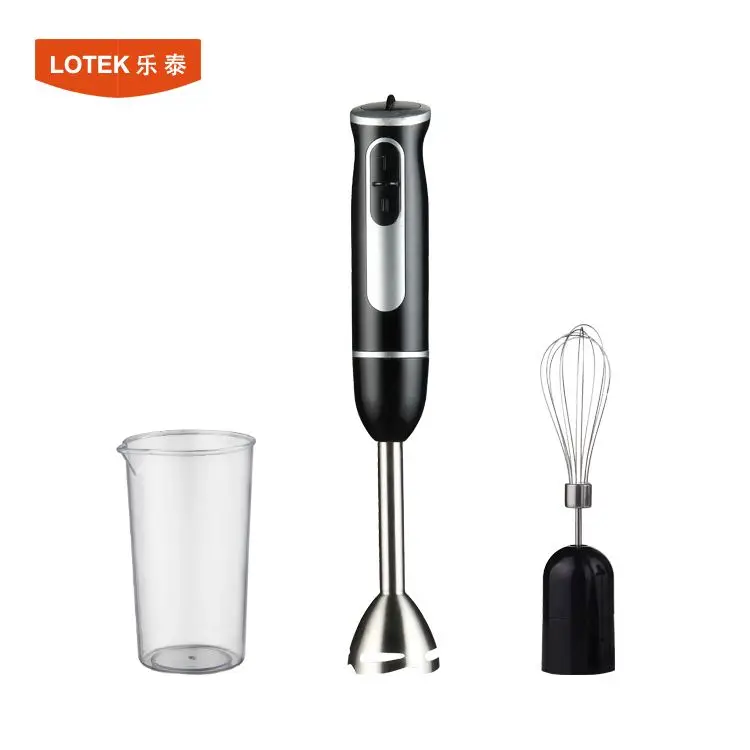 250w Stick Hand Blander 2 Speed Stainless Steel Plastic+stainless Steel Chopping Grinding Mixing Immersion Push Button HB-103SC