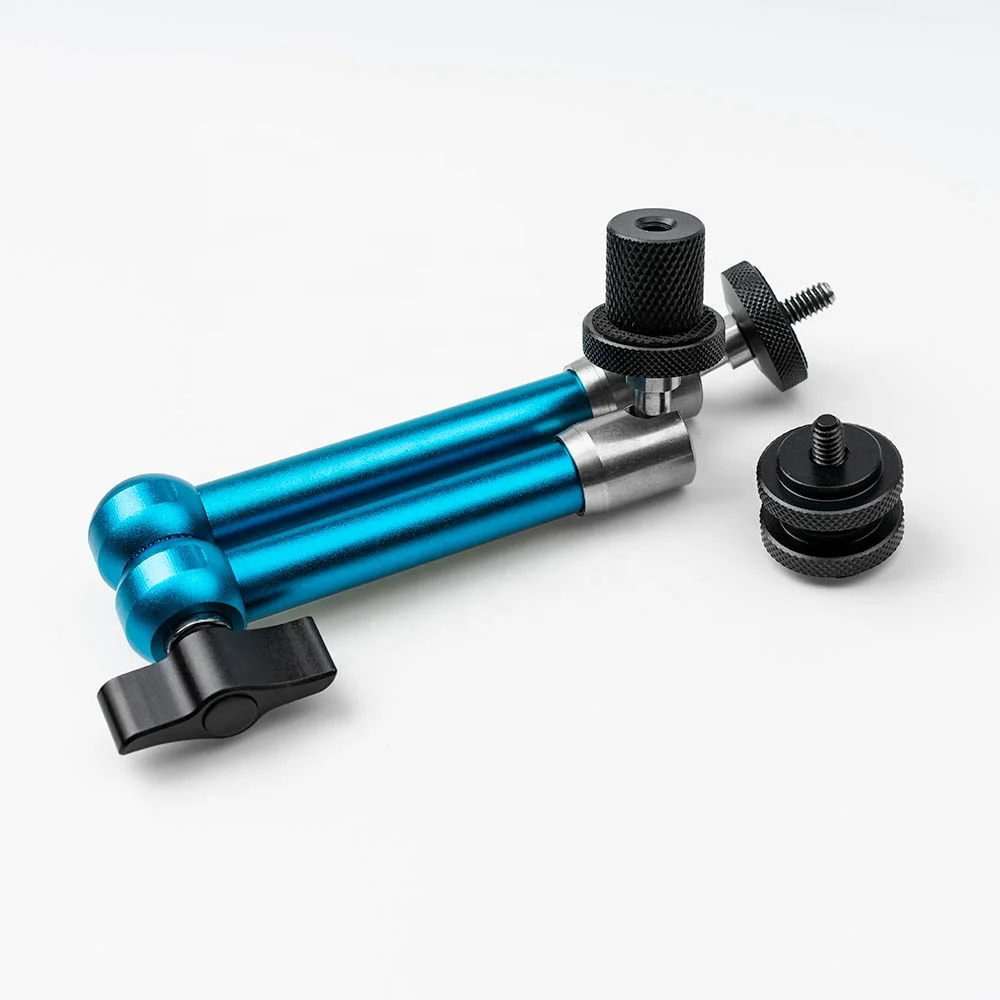 OEM из нержавеющей стали регулируемая 11 дюймов шарнирное сочлененное крепление кронштейн для камеры, ЖК-монитор, светодиодные фонари