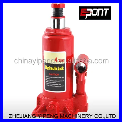 10T EPONT safety valve hydraulic bottle jack with CE&GS