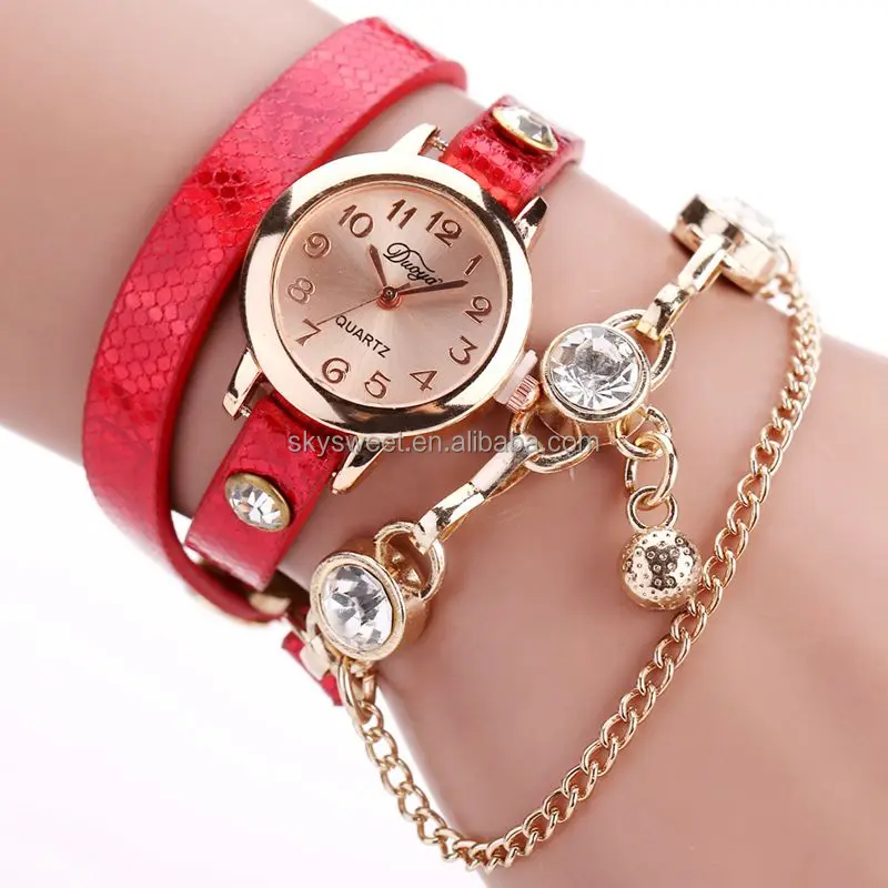  Часы-браслет женские наручные часы лидер продаж модные роскошные с подвеской из