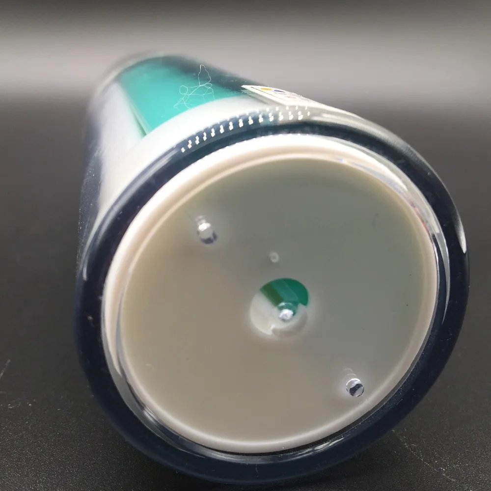 double tube luxury pump bottle 150ml for day and night cream