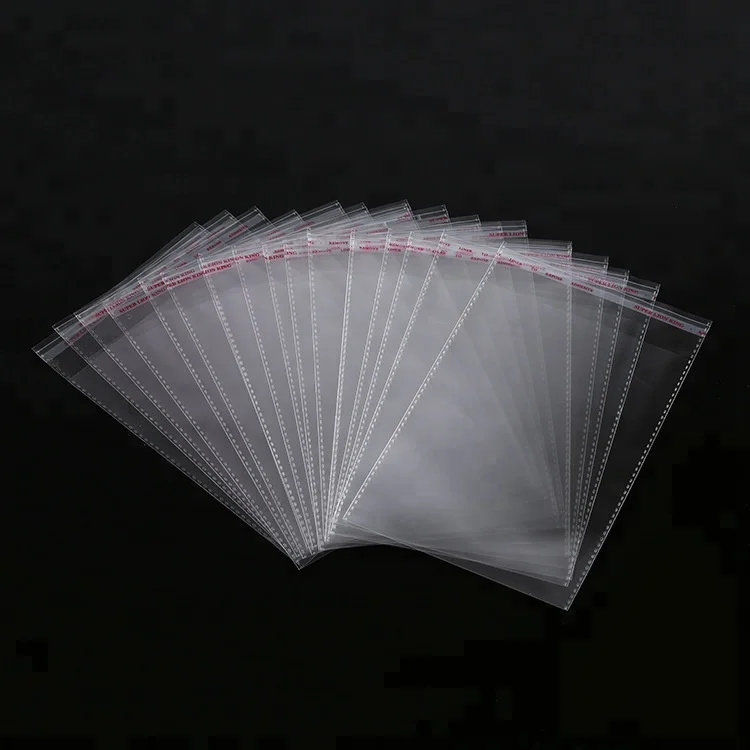 Custom Size Transparent Plastic BOPP Packaging Bag