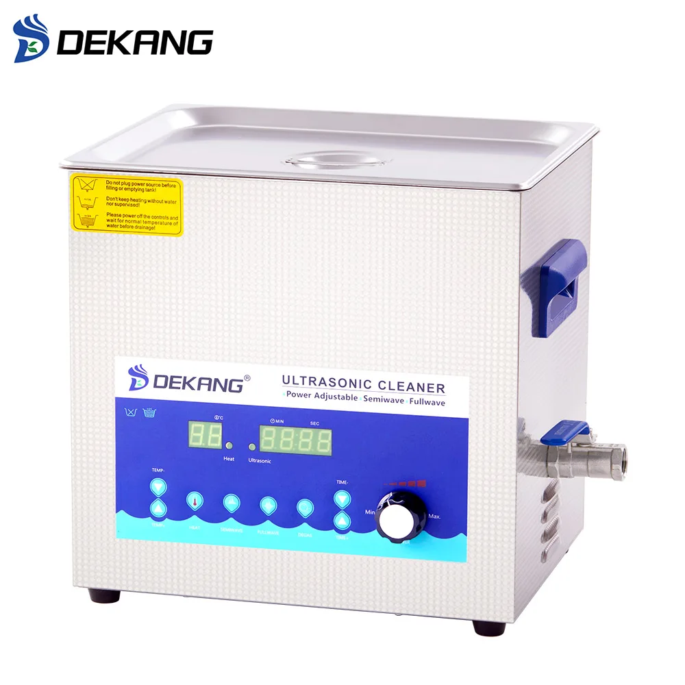 Ультразвуковое Очищающее Оборудование на 10 л, регулируемая мощность двойного диапазона