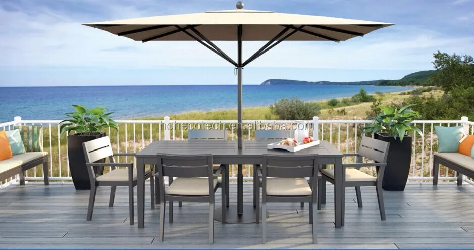 Синтетические длинные жизни древесно-полимерного композита настил пола настил веранда балкон пол