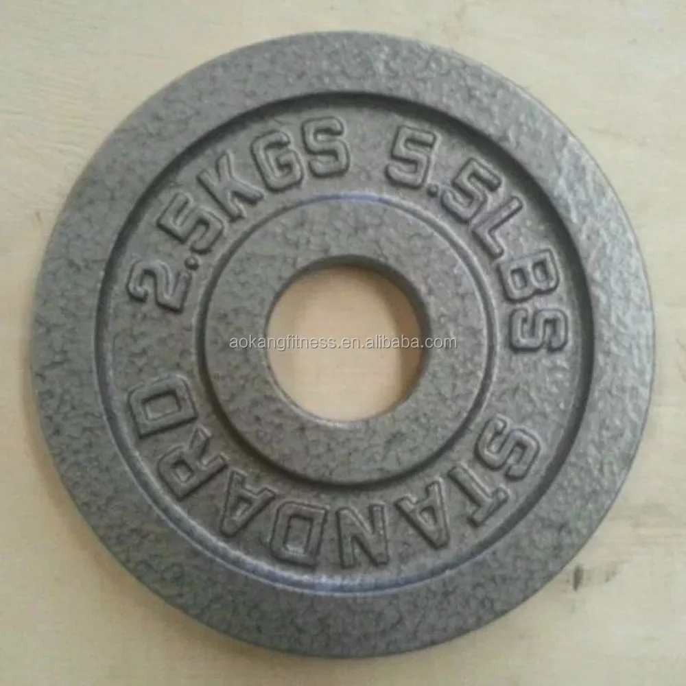 
Black Painted Cast Iron Weight Plate 