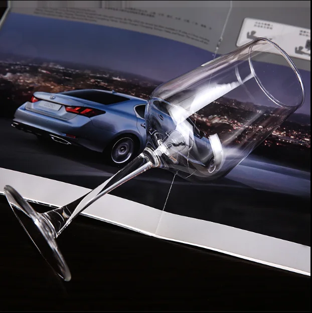 Factory Hot Sale Clear Drinking Glass Goblet White wine glass goblet glass