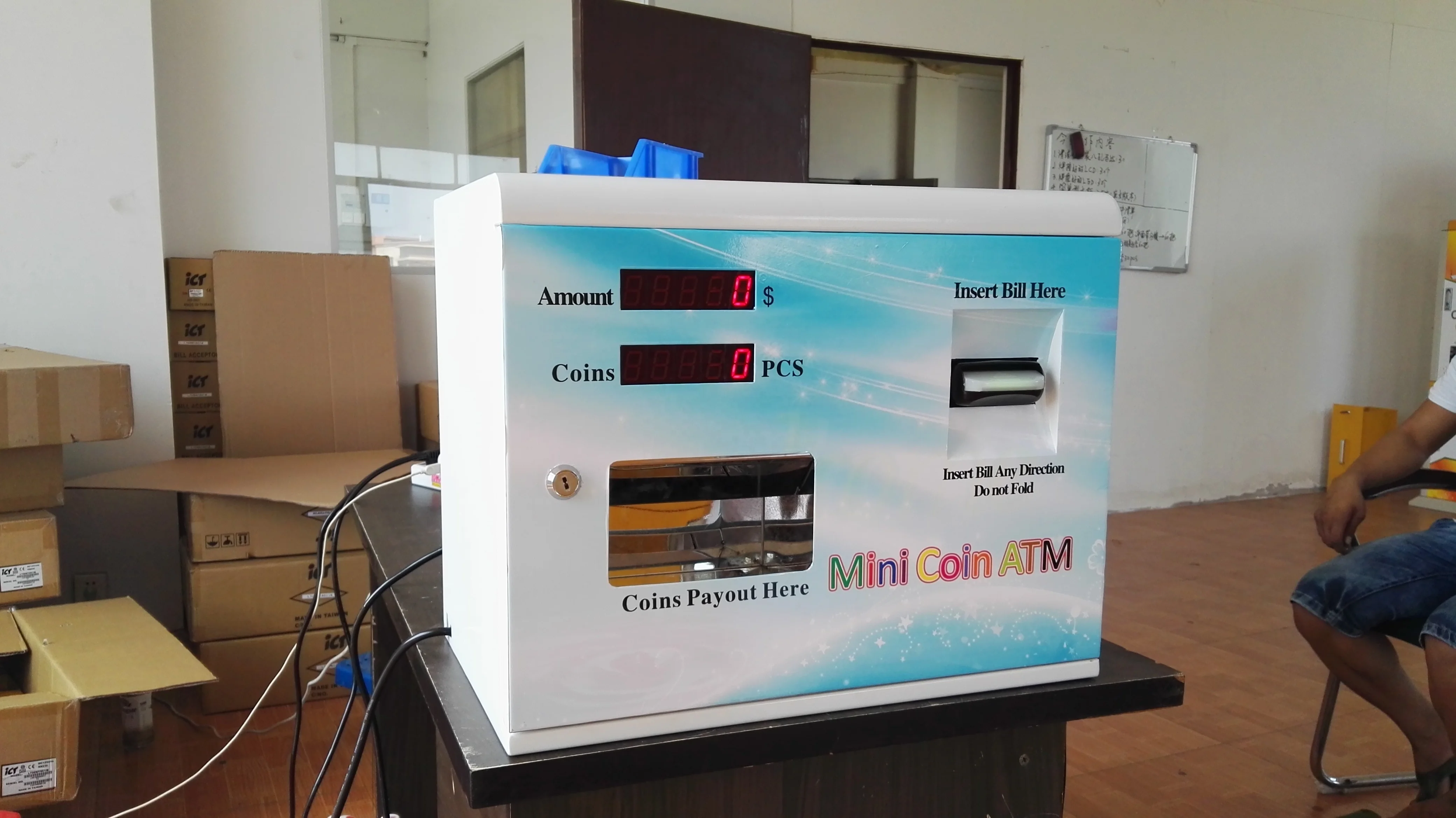 Little body with great power, small ATM with complete function