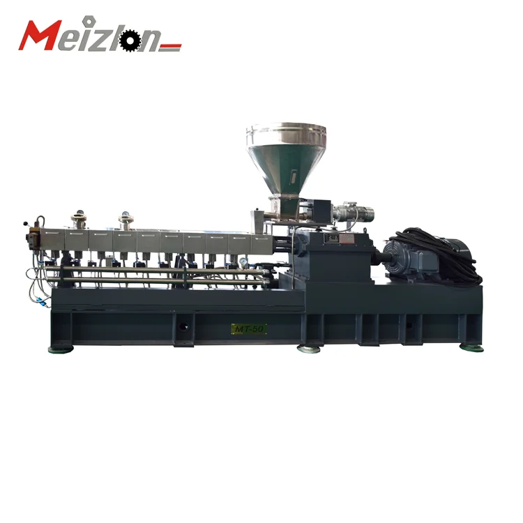 plastic granulator/twin screw extruder water ring pelletizing machine
