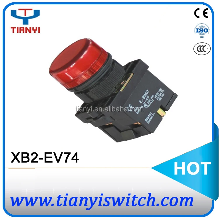 
XB2-EV74(LAY5-E) промышленные лампы поставляемый светодиодный неоновый свет кнопочный переключатель 