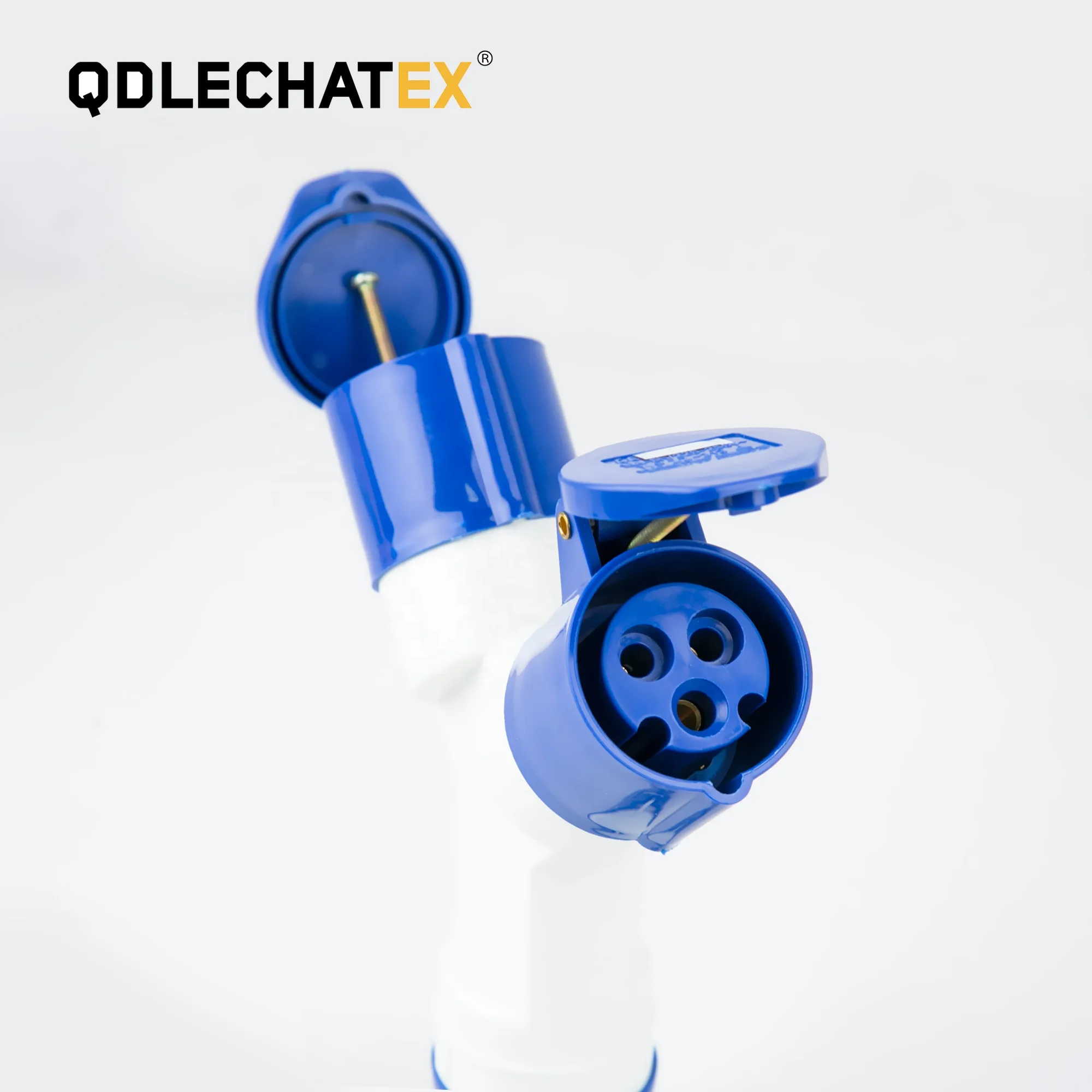 Type 1013-2  ip44 220v-415v 2P+E  2way 16A 2pin multi plug socket