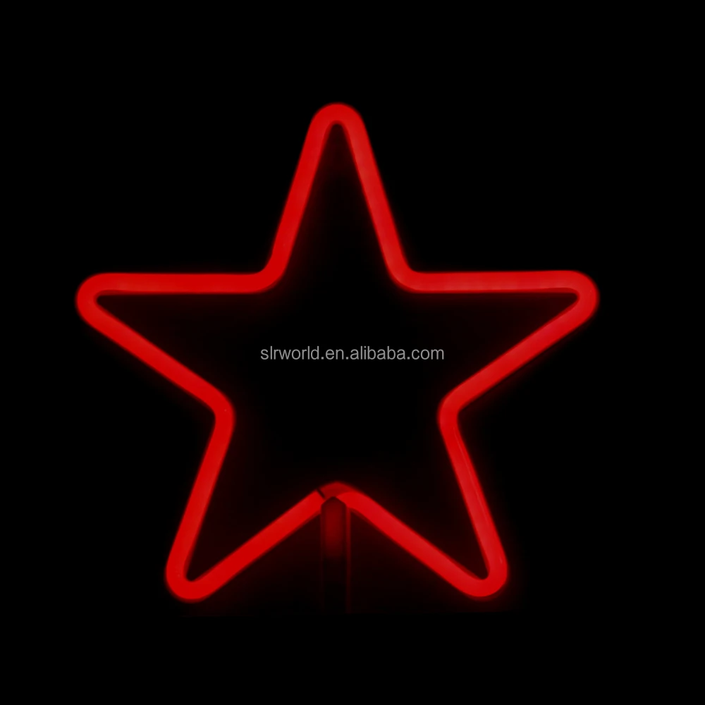 Wholesale Battery Powered High Quality Heart Shaped Led Neon Lights Led Neon Flex Sign Lighting and Circuitry Design 25*23.8cm