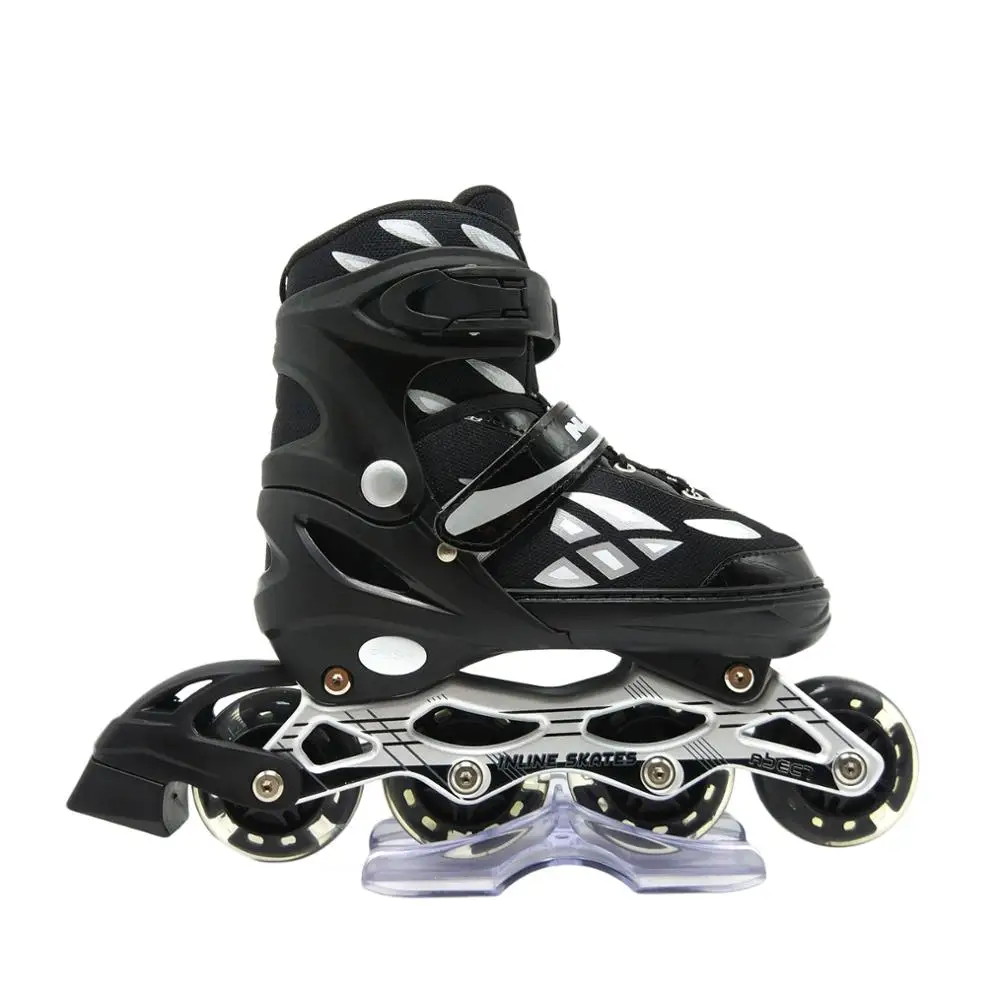 2019 new design figure skate shoe kid adjustable inline skate professional kids 4 wheel aggressive inline skates