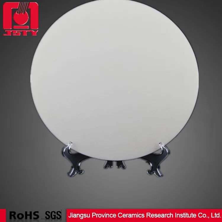 99 al2o3 круглые белые feedthru пластина глинозема керамических блоков