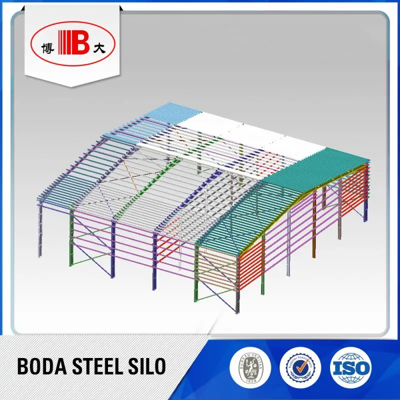 Hot Dip Galvanized Custom Welded Steel Structure