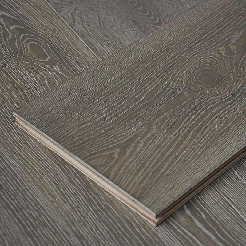 Modern Design Wide Plank Balwyn Color Multiple Layers White Oak Engineered Wood Flooring
