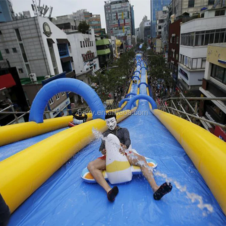 
Slide Inflatable Water Slip and Slide ,slide the city China factory 