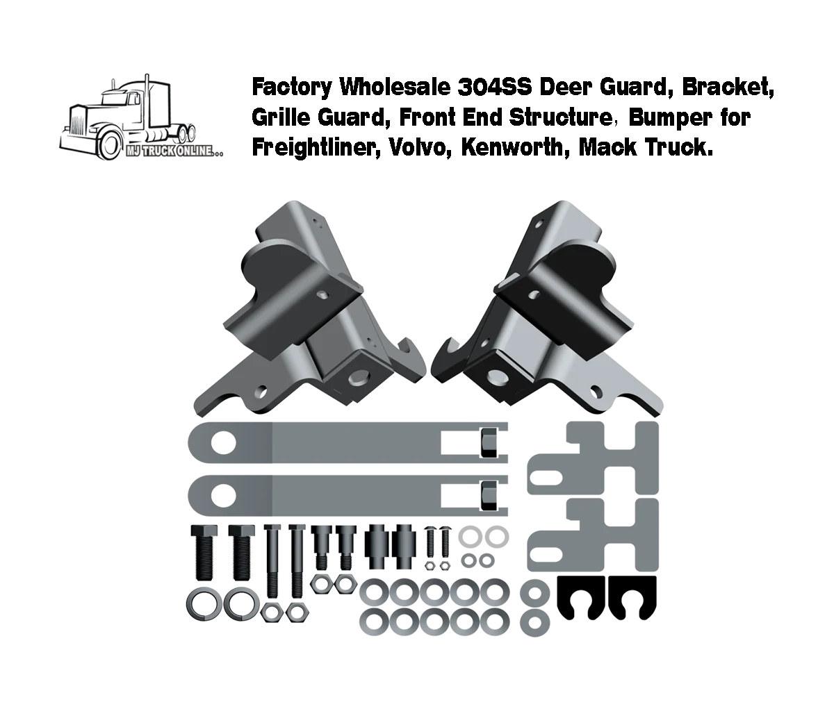 Крепежный кронштейн оленя для грузовика 386 / Kenworth T660