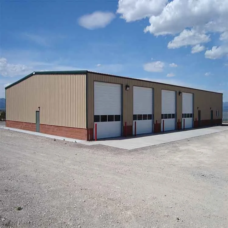 Economical prefabricated Environmental Steel Frame Garage