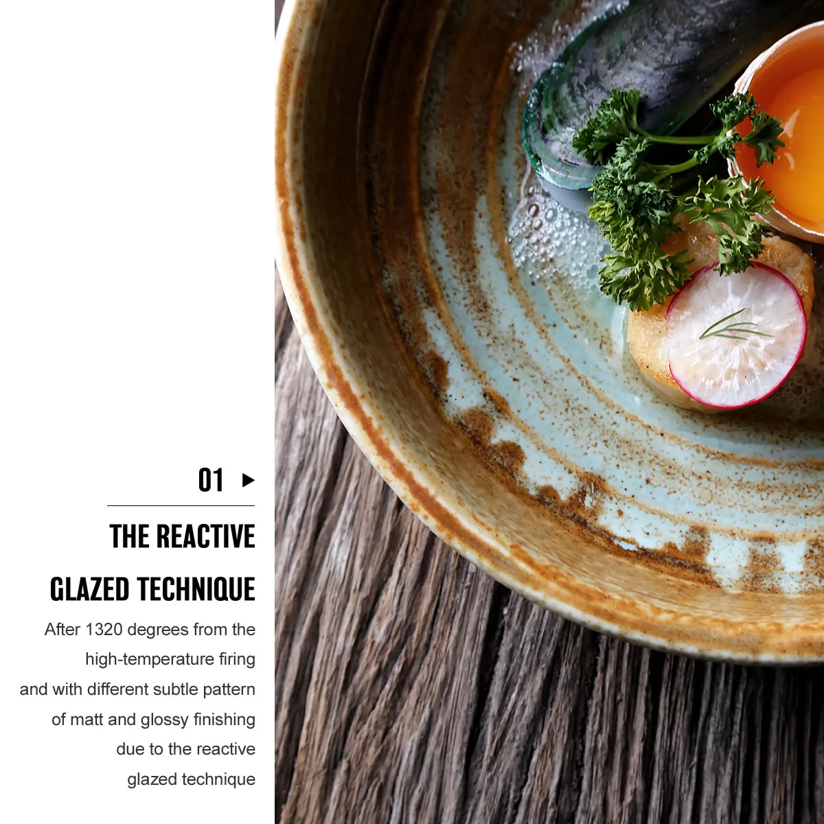 Factory direct wholesale matte irregular ceramic porcelain salad dinner plate,restaurant and hotel used dinner plates