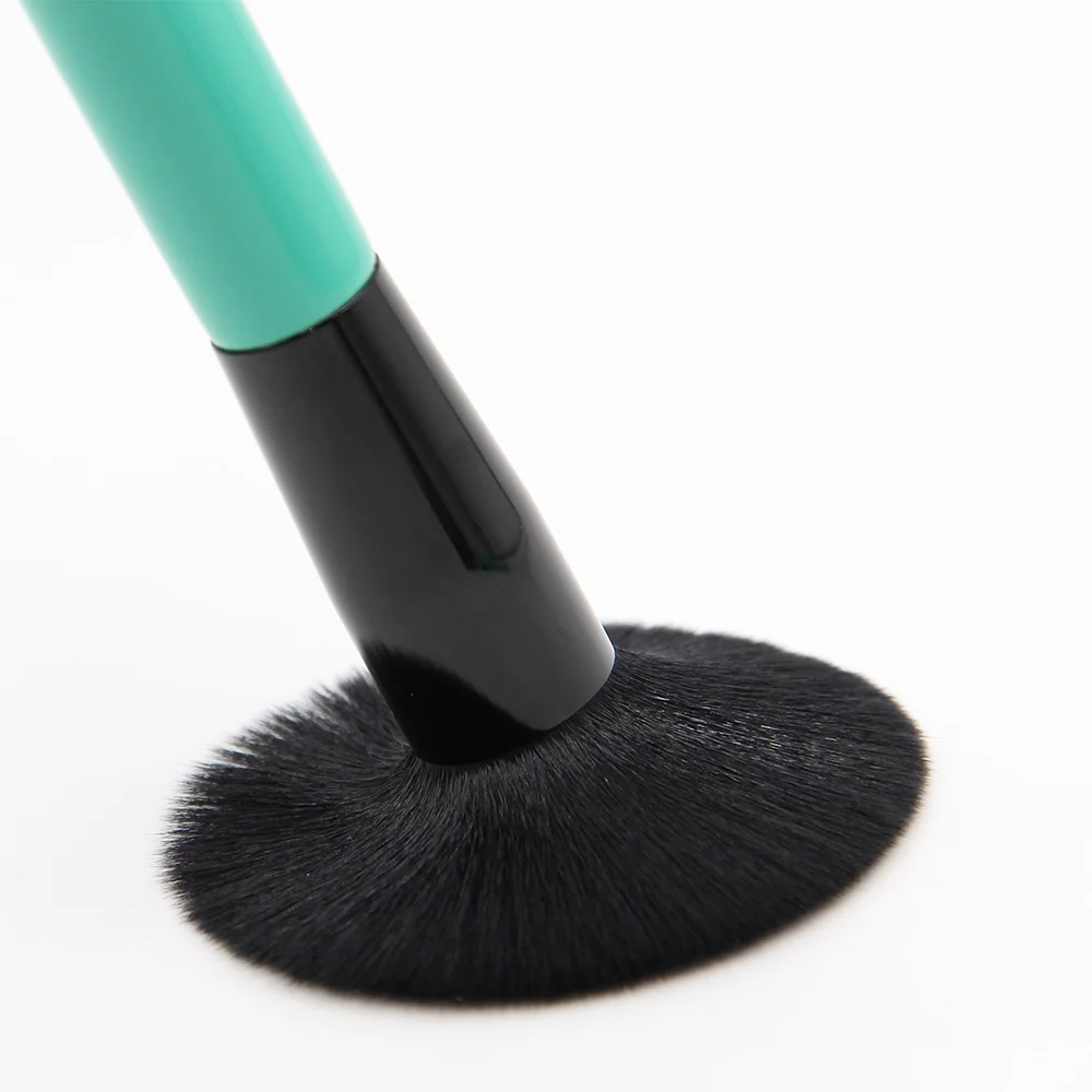 
Newest Professional Production Mini Makeup Brush Set Aluminum Make Up Trolley Case Flocking Material 