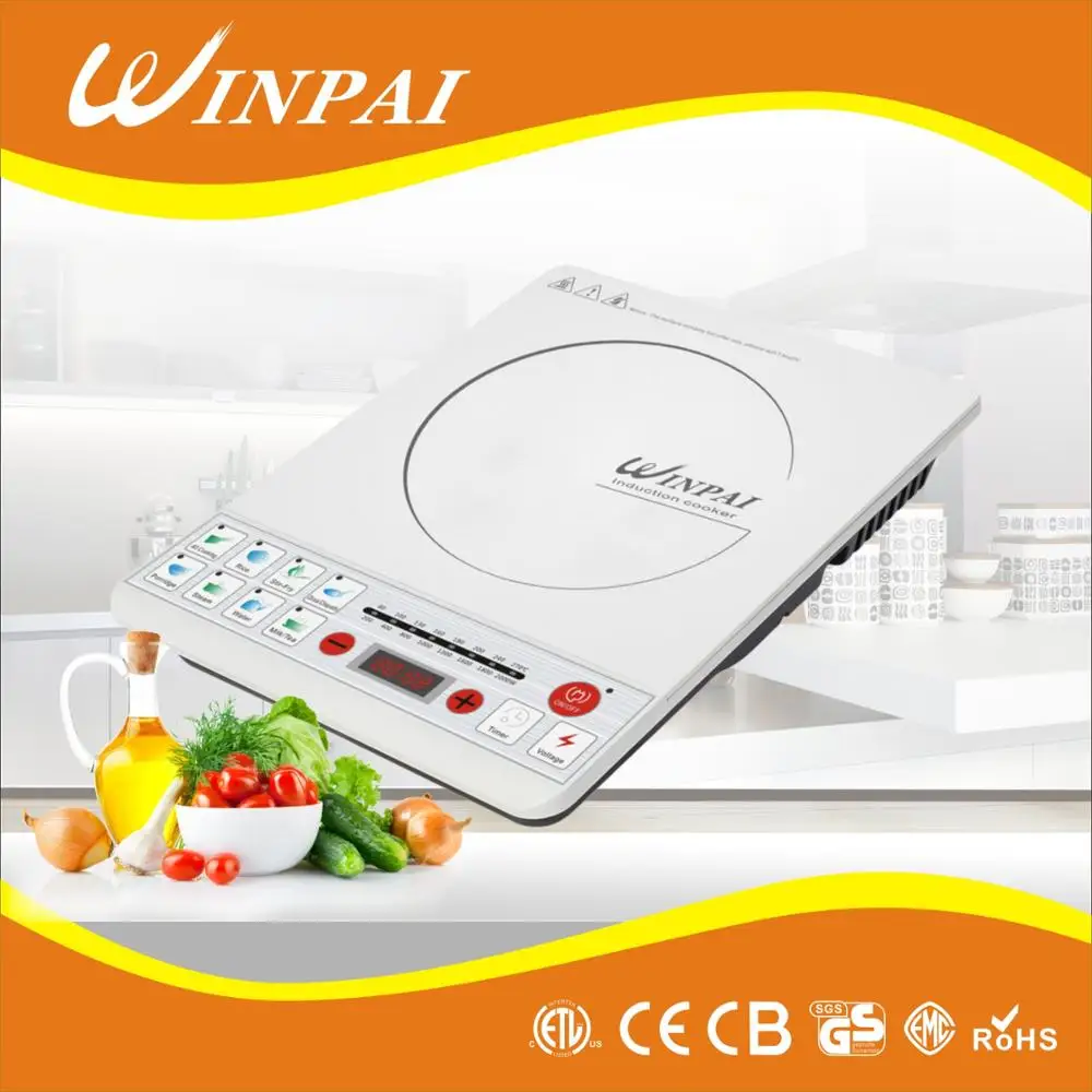 110V Newly Portable Electric Stoves Button Control Induction Cooker For Home Appliance