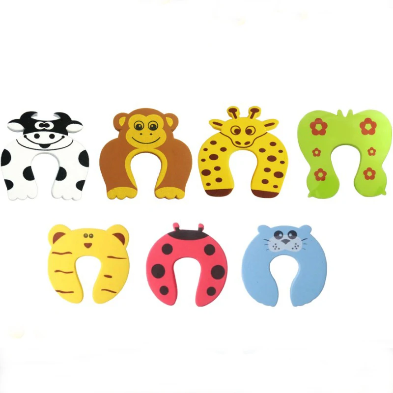Unique Eva Foam Finger Guard Animal Door Stopper