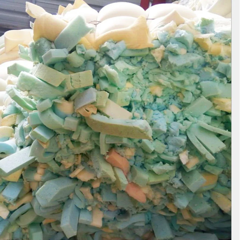Dubai recycled compressor foam scrap balesfor mattress
