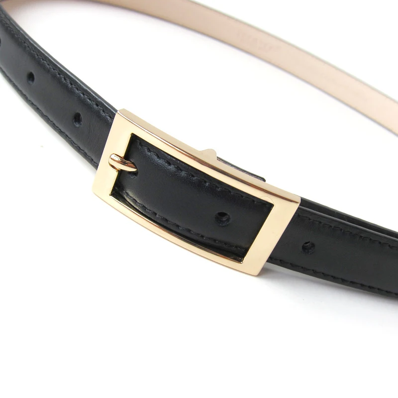 Womens belt customized stylish lady leather strap