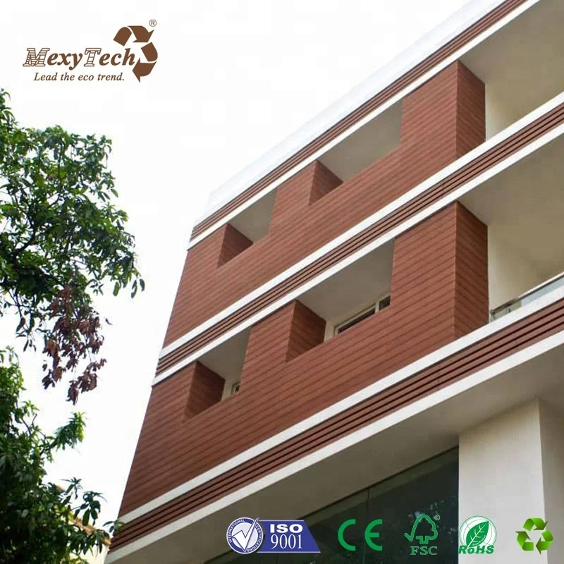 home decoration outdoor exterior wood wall cladding panel