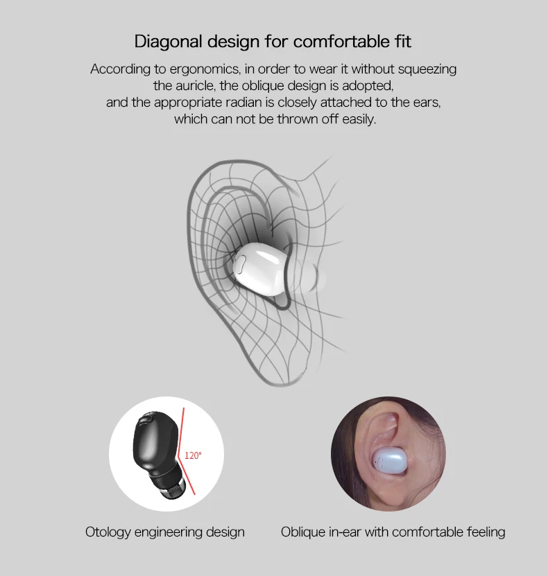 TWS wireless earphone HiFi Stereo BT 5.0 Automatic Pair Intelligent Noise Canceling Mini Bluetooth Earbuds