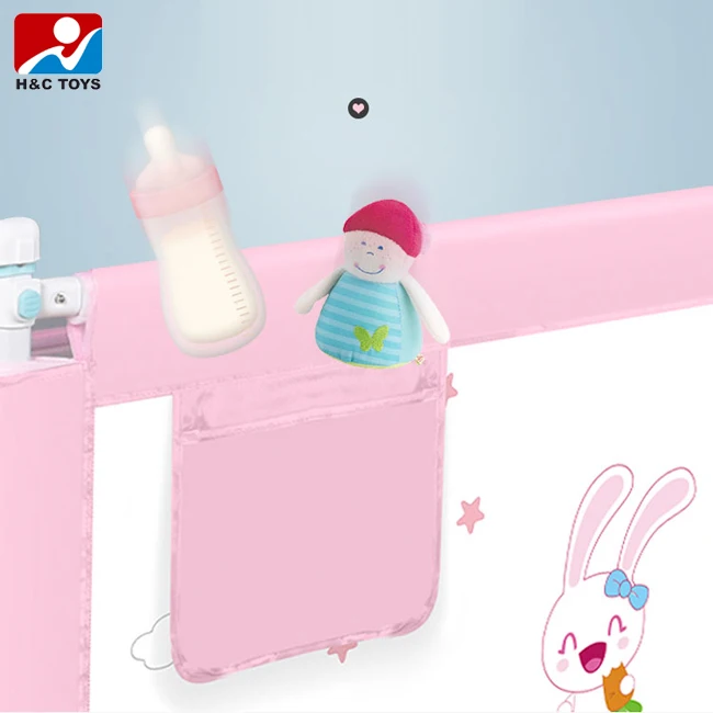 
Cartoon design bedroom baby fence safety anti-falling bed guardrail HC447431 