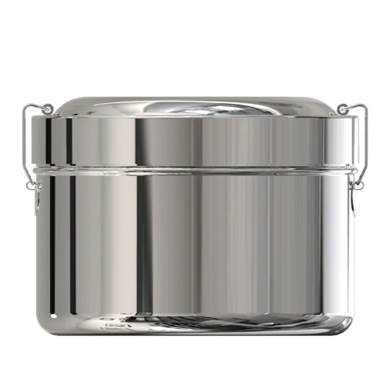 Pinkah high quality round kids adult double wall 304 stainless steel vacuum thermal lunch box