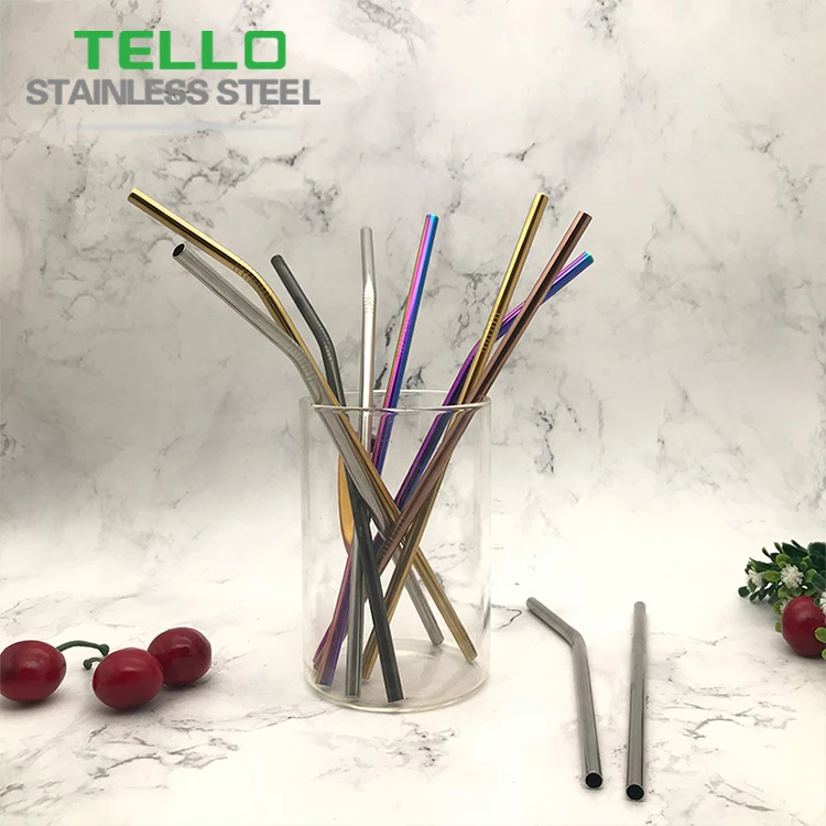 new design stainless steel drinking straws