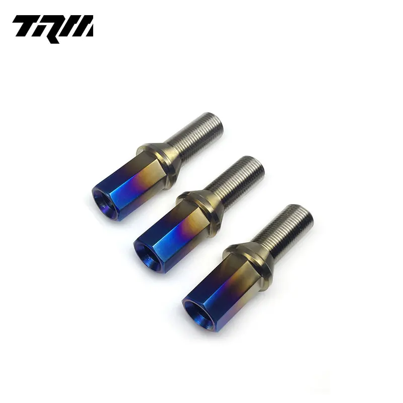 M12x1.5 automotive car titanium wheel lock bolt