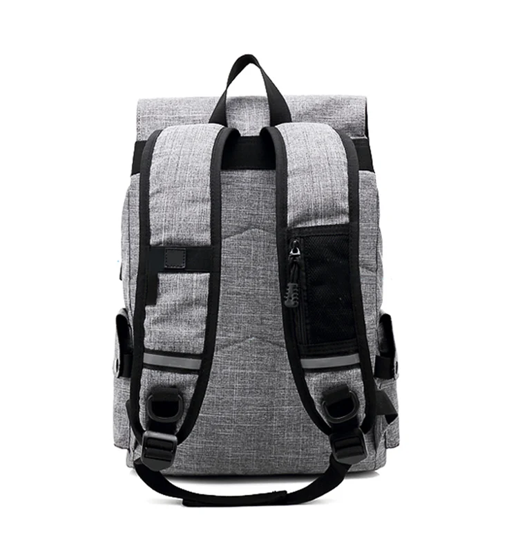Fashion Casual Backpack Korean Style With Hidden Pocket, Waterproof Unisex Security Backpack Factory