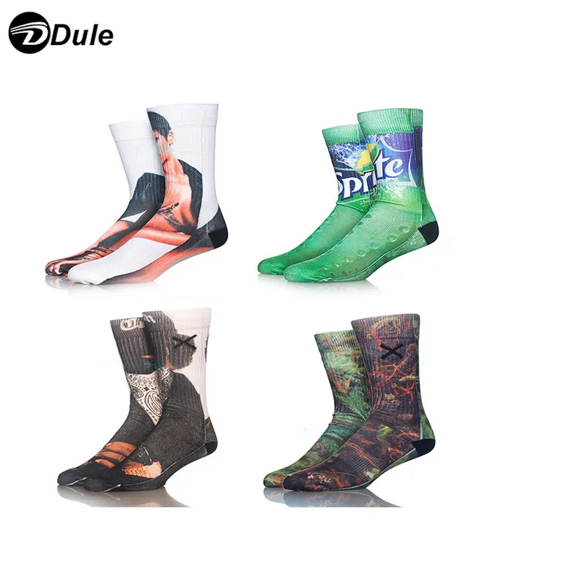 DL-I-1283 sublimation sock blank sublimated socks printing socks for sublimation