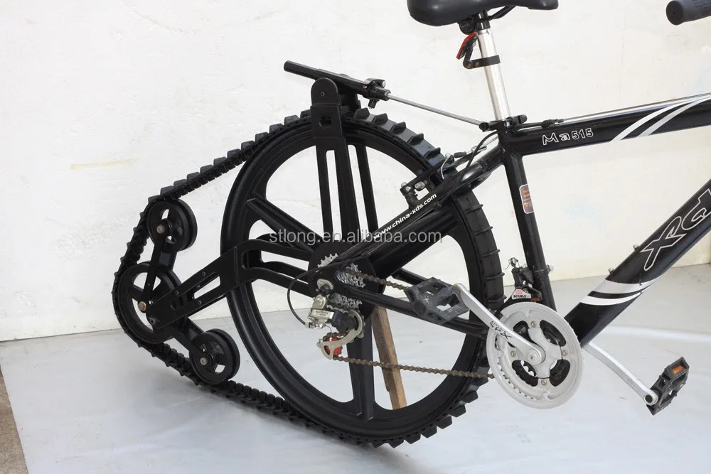 Задний привод для снежного велосипеда