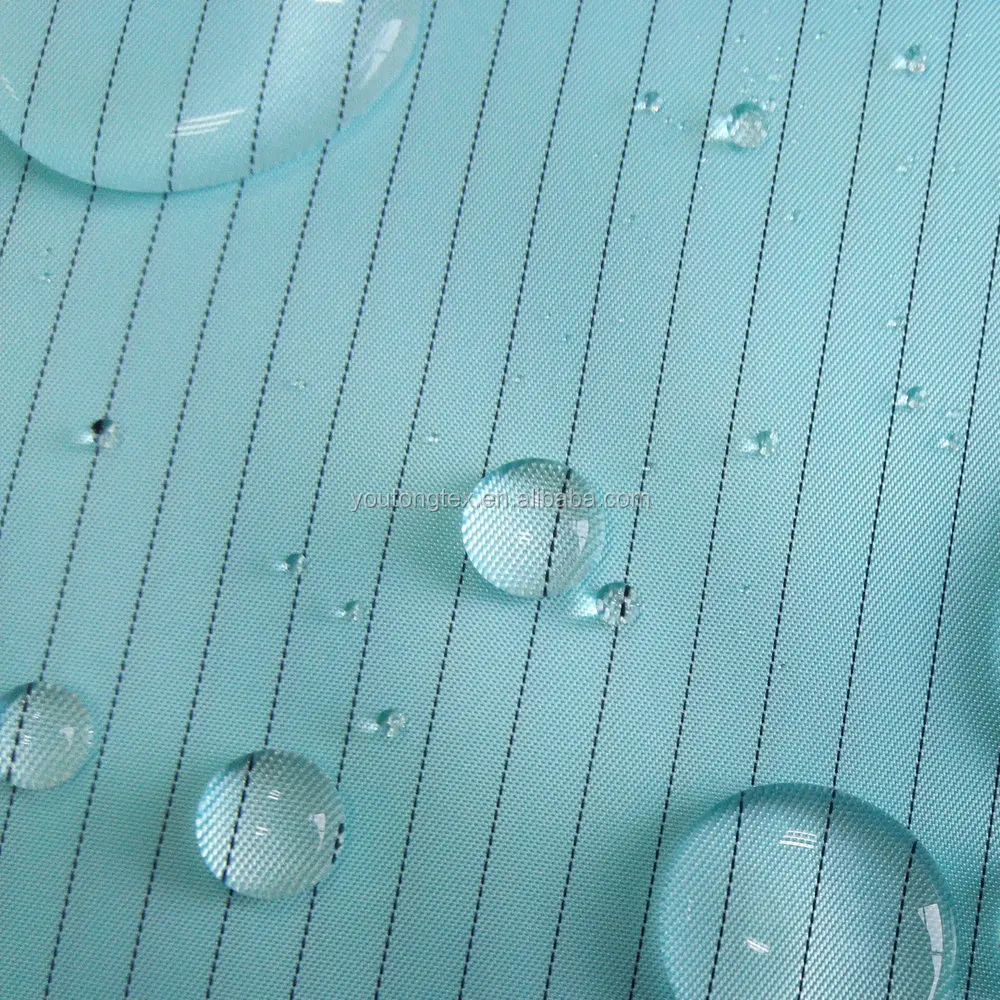 polyester waterproof anti-static fabric